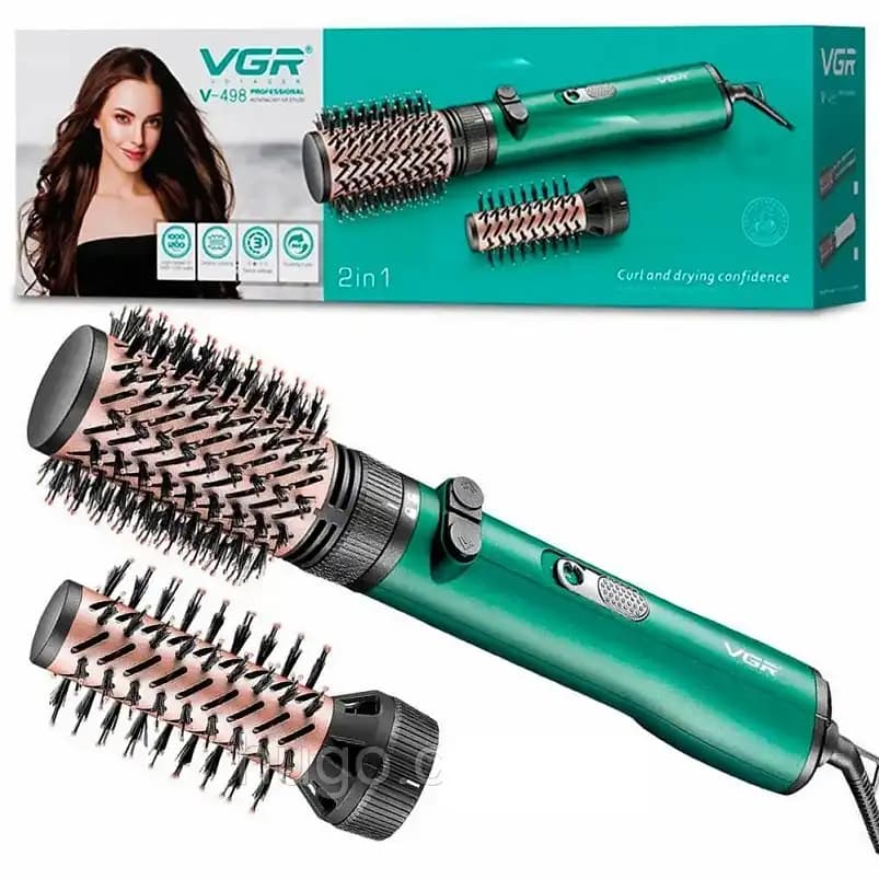 سشوار چرخشی وی جی آر مدل V-498 دو کاره