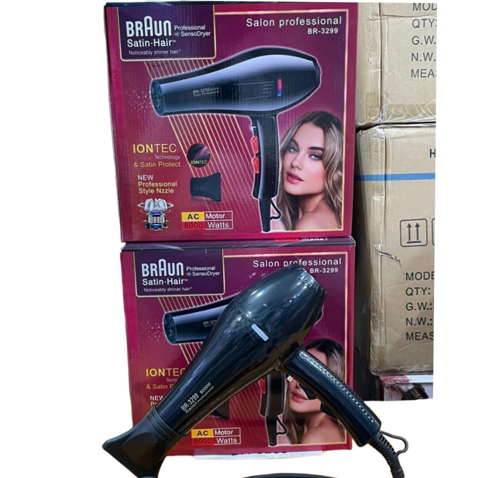 سشوار حرفه ای براون Braun مدل 3299-BR