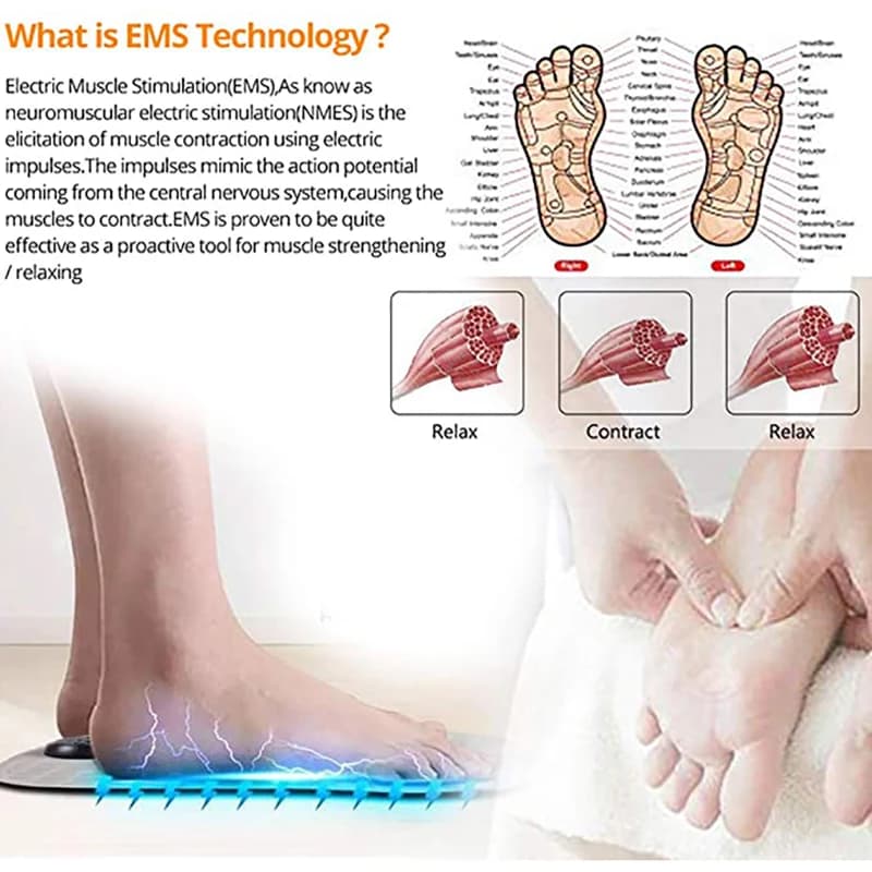 ماساژور پا هوشمند EMS ا ESM Foot Massager — تصویر ۳