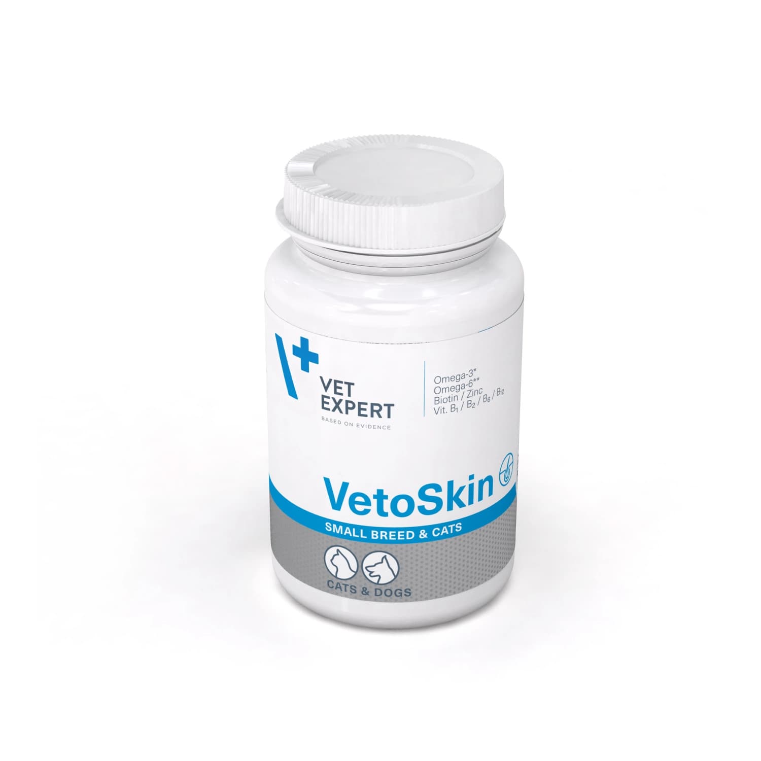 مکمل تقویت پوست و موی سگ و گربه VetoSkin وت اکسپرت — تصویر ۴