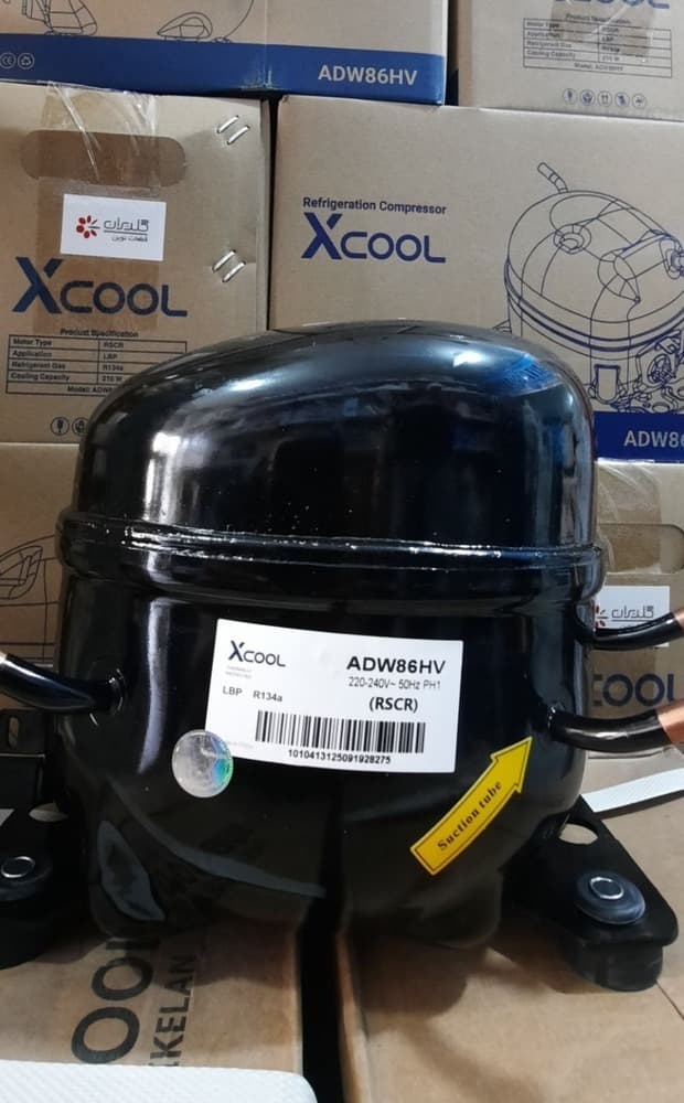 کمپرسور 1/4+ ایکس کول مدل ADW86HV گاز R134a — تصویر ۲
