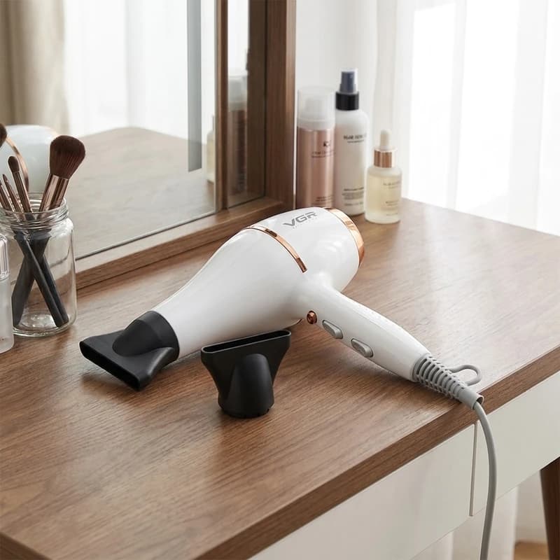 سشوار حرفه‌ای 2200 واتVGR وی جی ار مدل V-414 — تصویر ۱۲