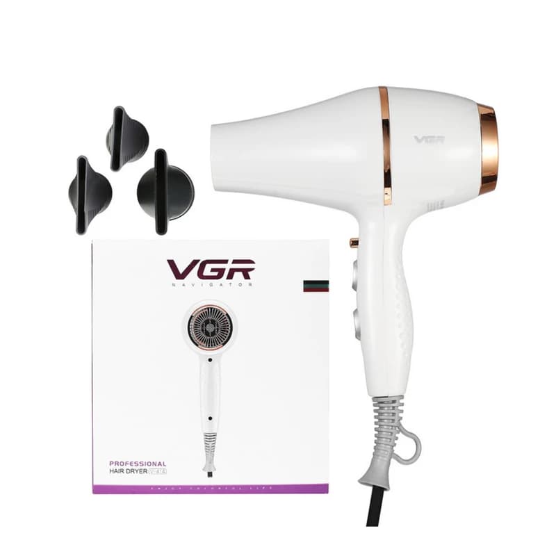 سشوار حرفه‌ای 2200 واتVGR وی جی ار مدل V-414 — تصویر ۷