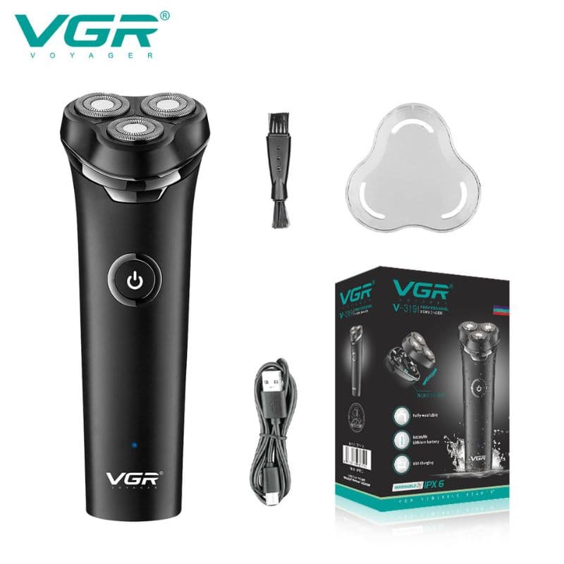 شیور سه تیغ وی جی ار VGR V- 319 — تصویر ۱۲