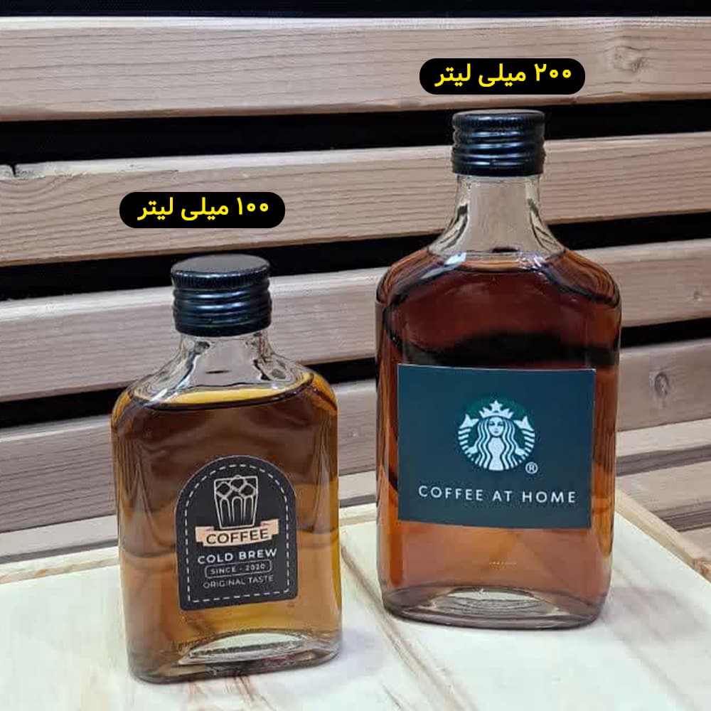 بطری کتابی ویلیام | 200 میلی لیتر | درب پیچی | شفاف | 32 عددی — تصویر ۷