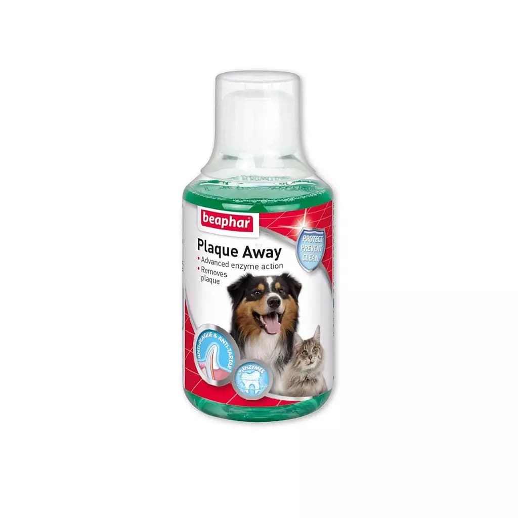 دهان شویه سگ و گربه بیفار مخدوش حجم 250 میلی لیترco | Beaphar Mouth Wash (Plaque Away)