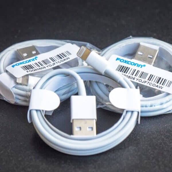 کابل شارژر آیفون Lightning FOXCONN — تصویر ۲