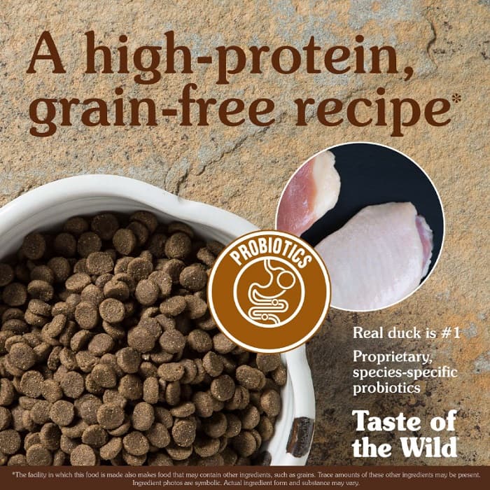 غذای خشک سگ تیست آف د وایلد با طعم گوشت غاز وحشی Taste Of The Wild Wetlands Canine Recipe Dog Food وزن 12.2 کیلوگرم — تصویر ۴