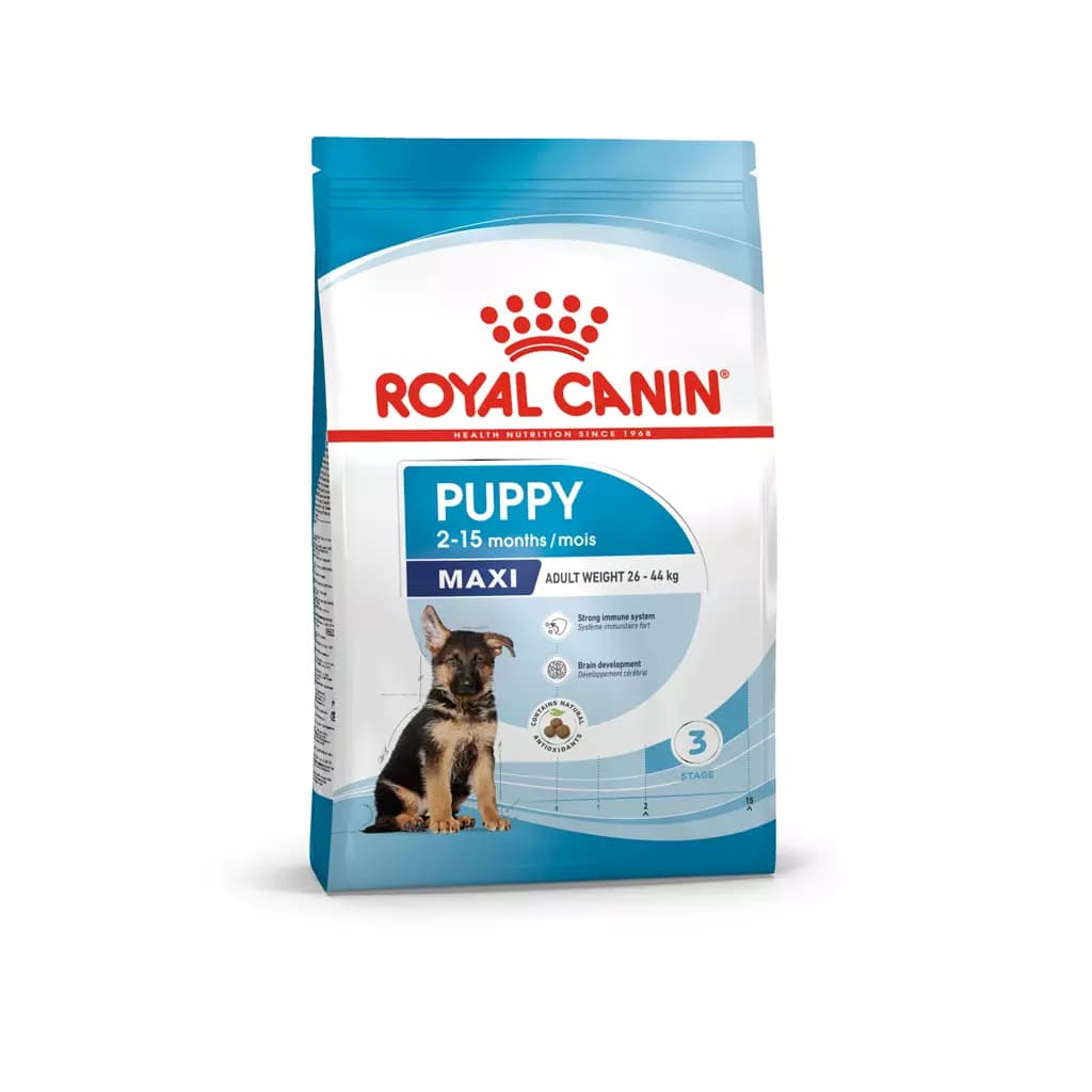 غذای خشک سگ رویال کنین مدل Maxi Puppy وزن 1 کیلوگرم ا Royal Canin Maxi Puppy Dry Dog Food 1kg