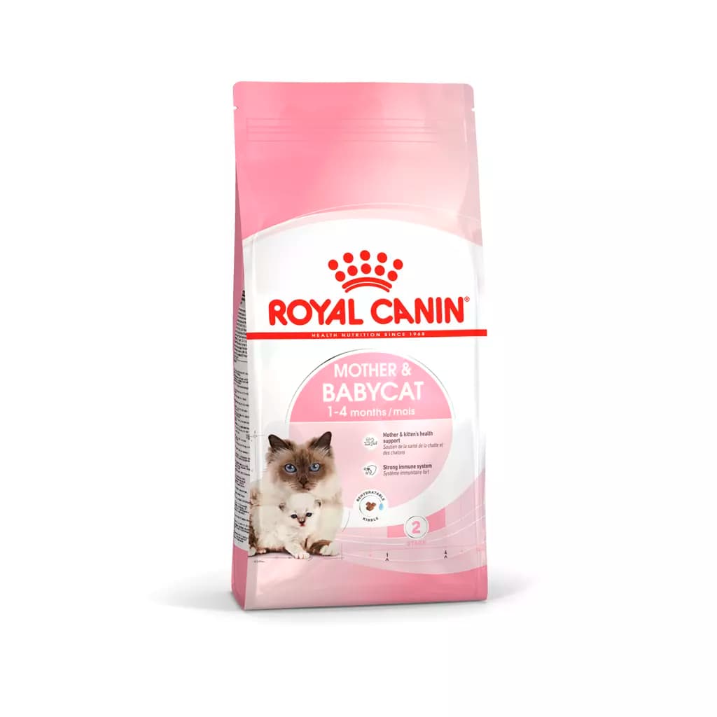 غذای گربه مادر اند بیبی رویال کنین وزن 4 کیلوگرم | Royal Canin Mother & Babycat Food – 4kg — تصویر ۲