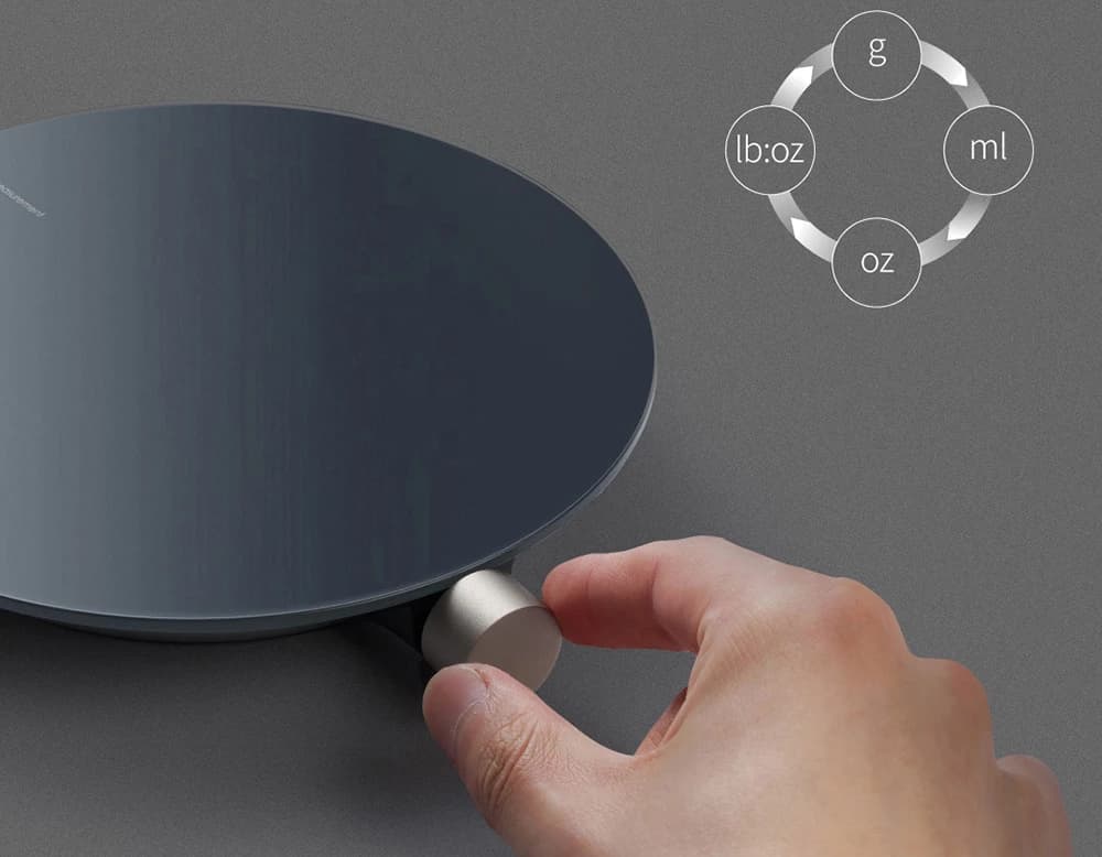 ترازو آشپزخانه شیائومی مدل HOTO Smart Kitchen Scale QWCFC001 — تصویر ۹