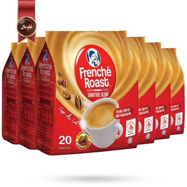 6 بسته کافی میکس فرنچ رست Frenche Roast Indulgence مدل اورجینال originale پک 20 ساشه ای (اورجینال)