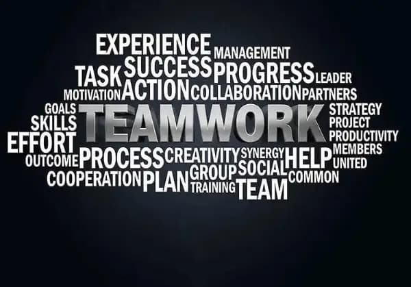 پوستر دیواری دفتر کار – TEAMWORK و الهام‌بخش تیم — تصویر ۲