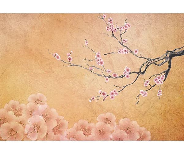 پوستر دیواری مینیمال طرح شکوفه درخت — تصویر ۴