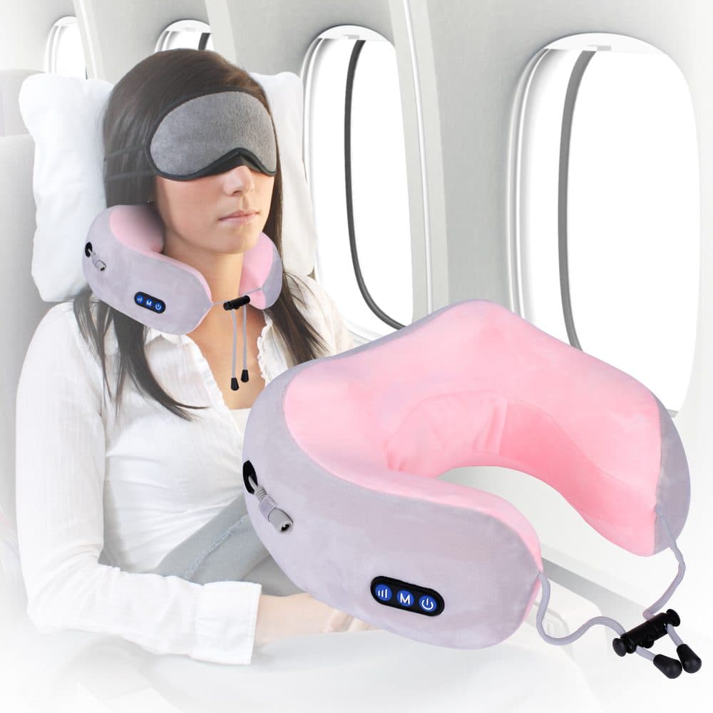 ماساژور گردن U shaped massage pillow — تصویر ۹