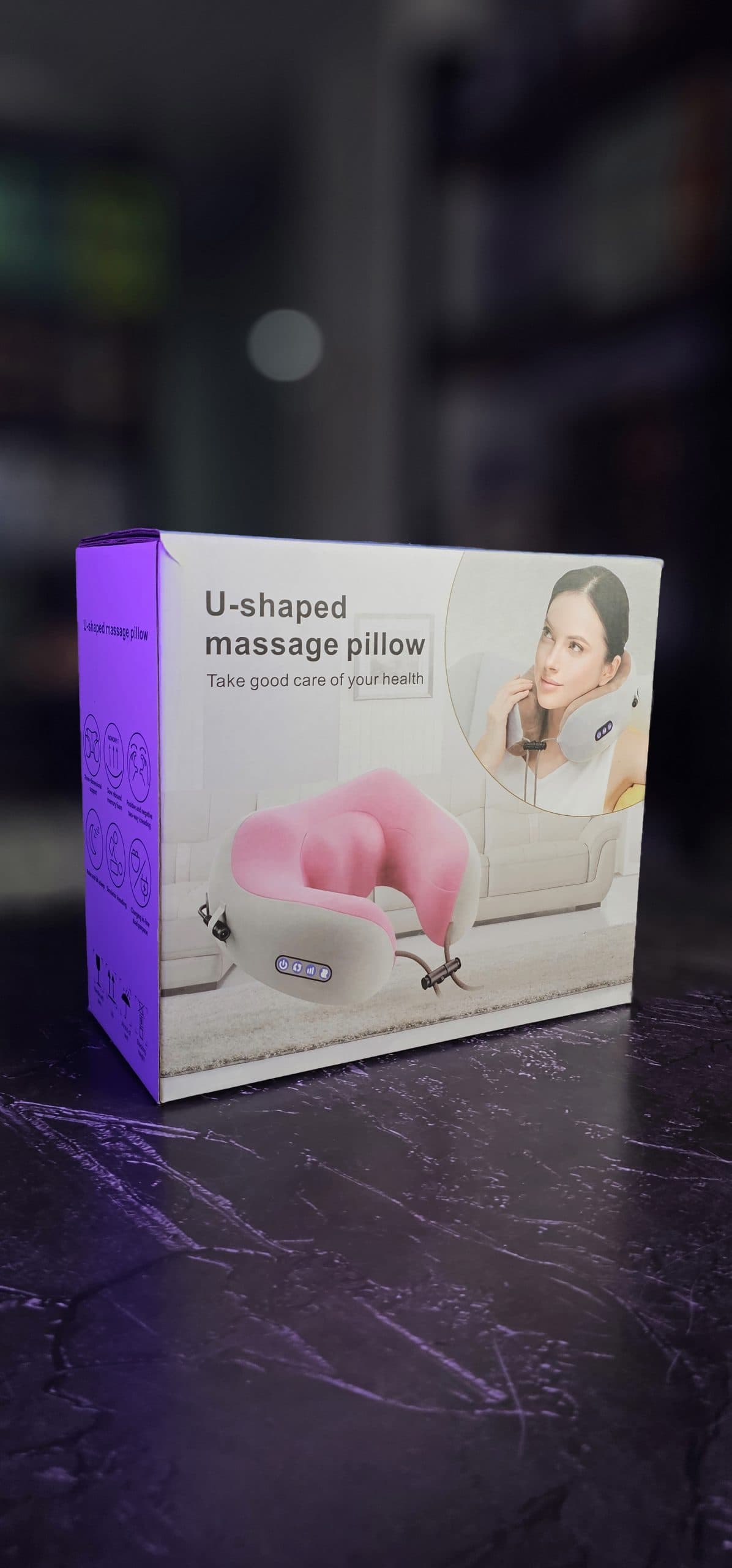 ماساژور گردن U shaped massage pillow — تصویر ۱۲