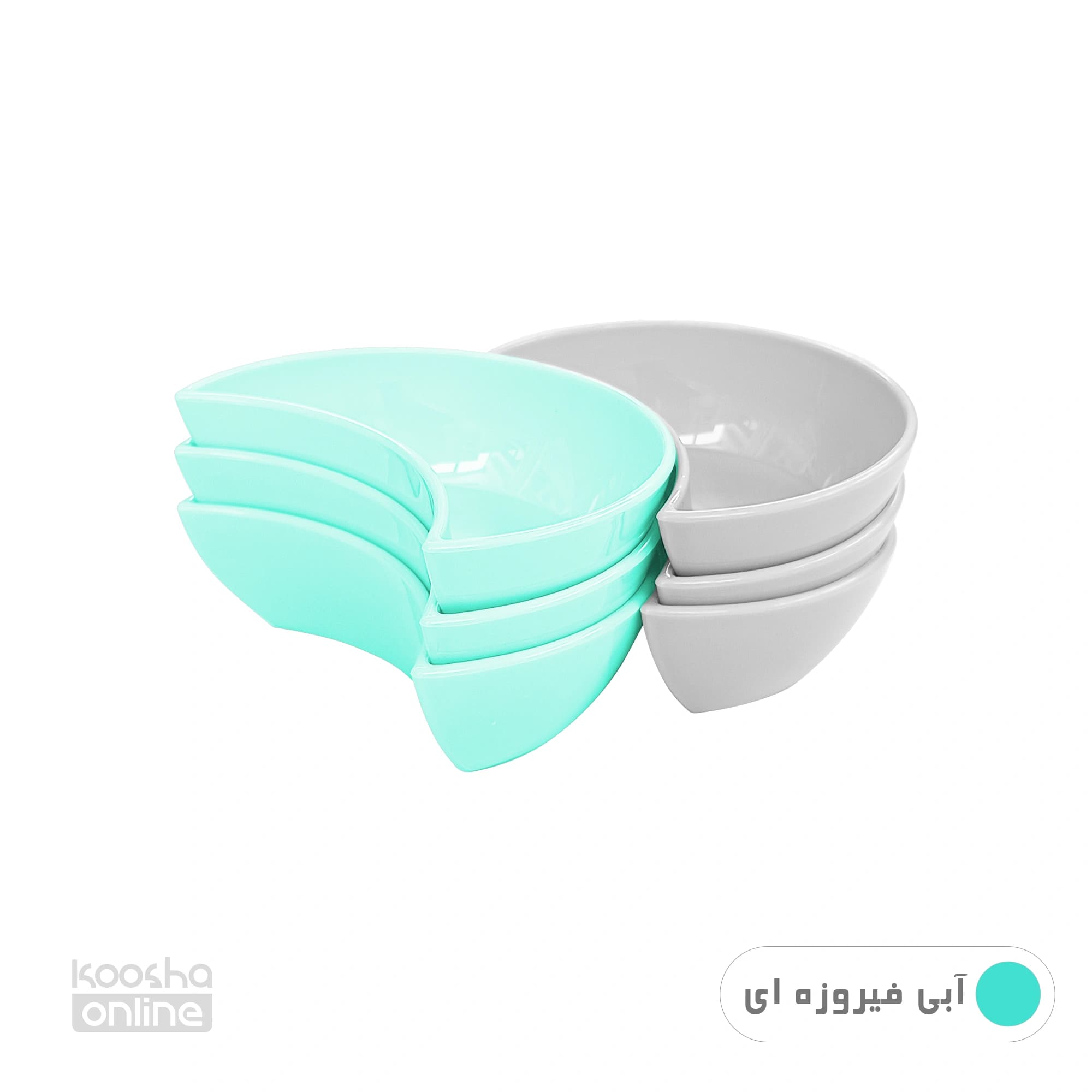 ظرف مزه چین یونیک 6عددی — تصویر ۶