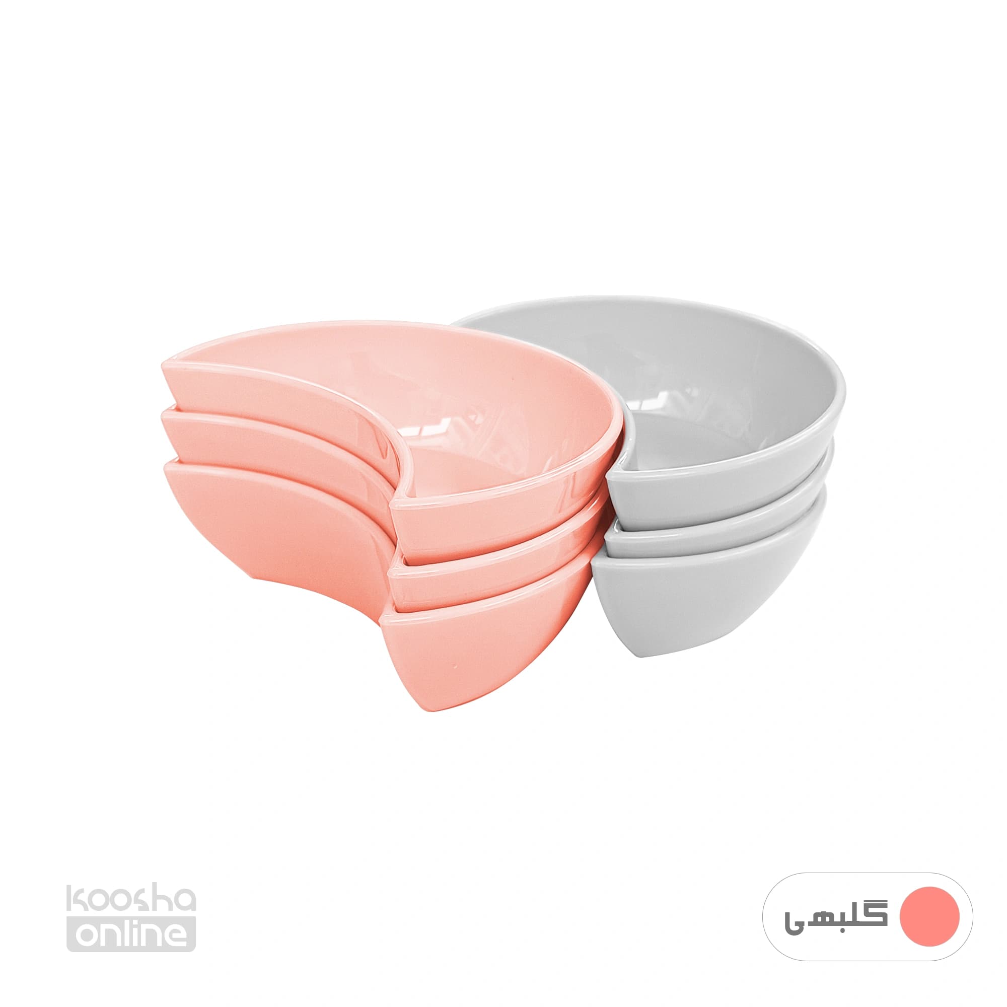 ظرف مزه چین یونیک 6عددی — تصویر ۴