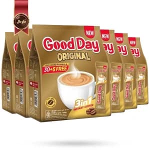 6 بسته کافی میکس گوددی good day مدل اورجینال original پک 35 ساشه ای (اورجینال) — تصویر ۲
