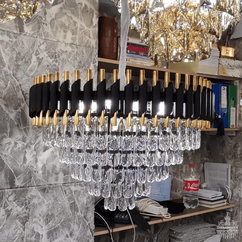 لوستر پذیرایی نئوکلاسیک کد H1073 — تصویر ۳