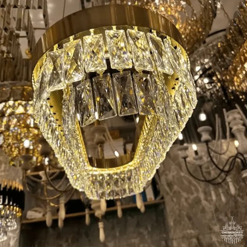 لوستر خطی لاینر اسپیرال کد LA1046 — تصویر ۴