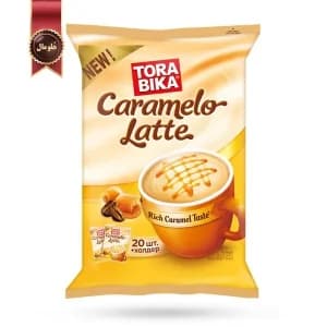 کافی میکس تورابیکا torabika مدل لاته کاراملی Caramel latte پک 20 ساشه ای (اورجینال)