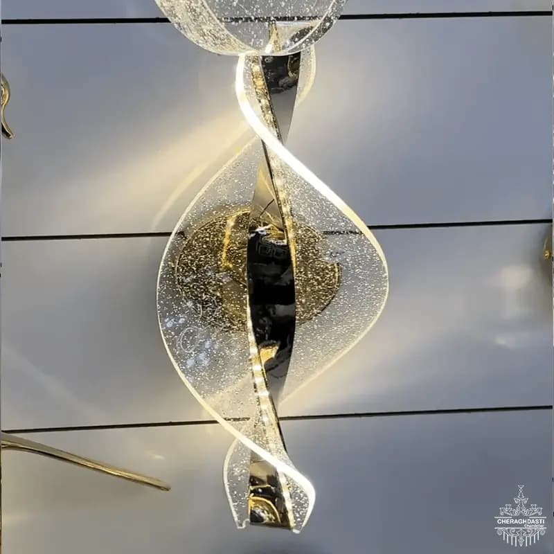 لوستر دیوارکوب تانزا کد W1026 — تصویر ۲