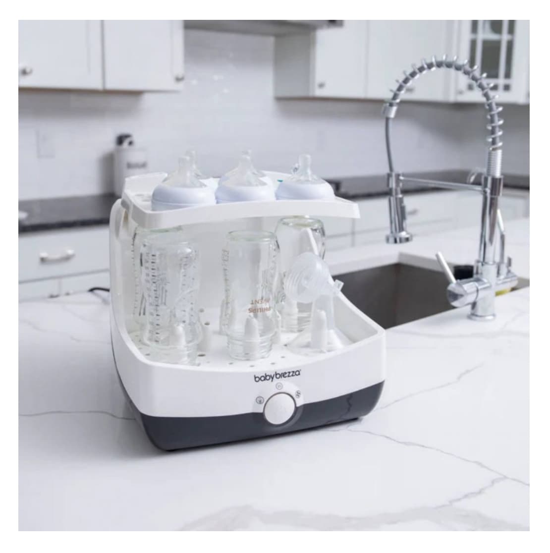 دستگاه استریل و خشک کن بی بی برزا سوپرفست baby brezza super fast — تصویر ۹