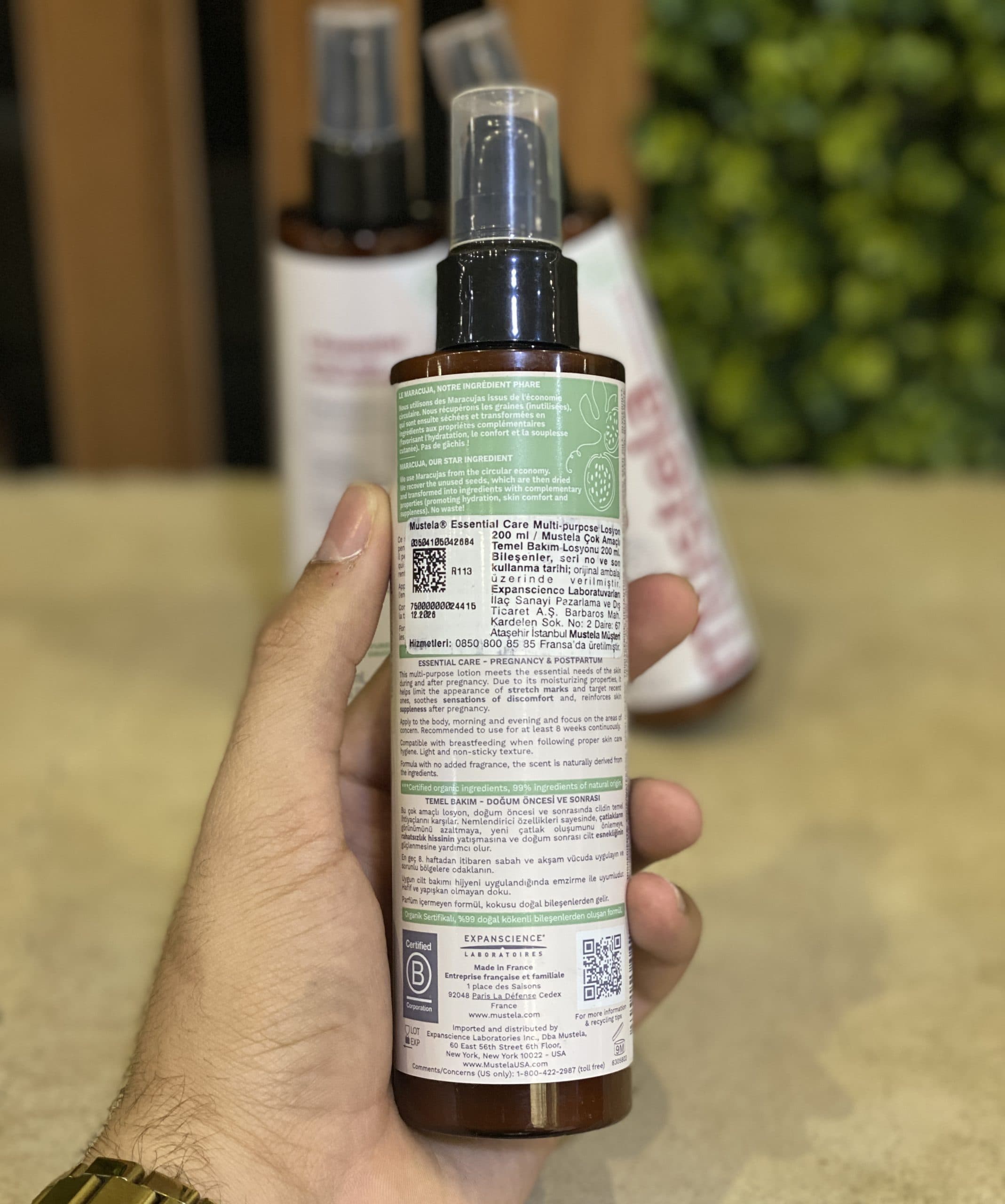 لوسیون ضد ترک اورجینال سه کاره موستلا Mustela — تصویر ۳