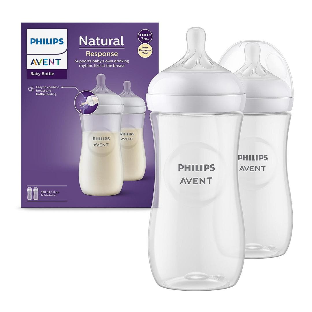 شیشه شیر دو عددی 330ml فیلیپس اونت — تصویر ۶