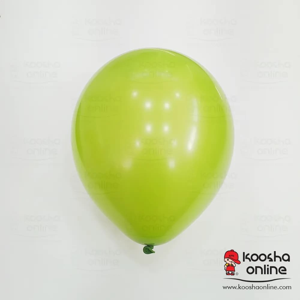 بادکنک لاتکس سبز روشن برند XY (بسته ۱۰عددی)