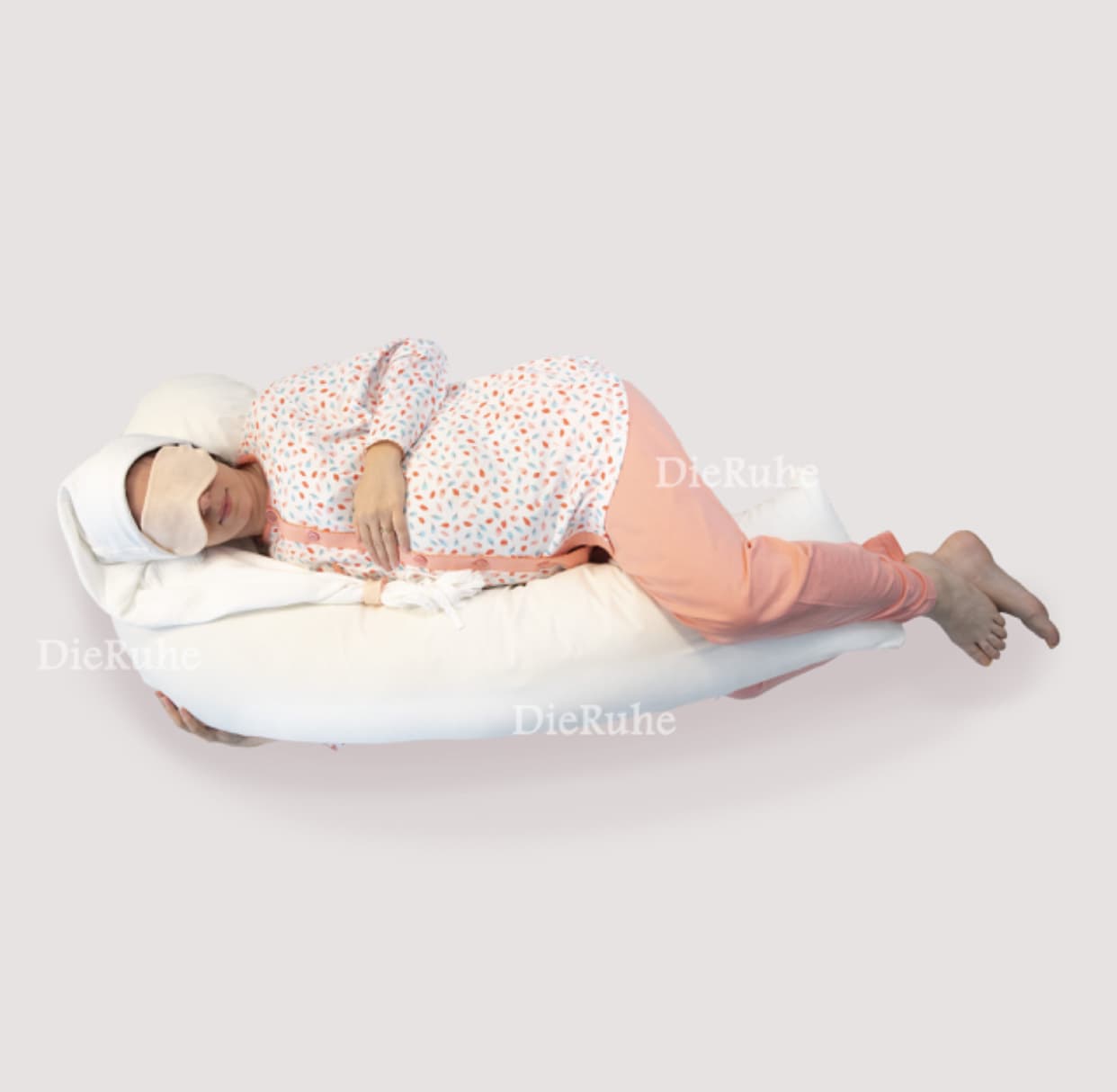 بالش بارداری دیروحه مدل ال-شکل — تصویر ۲