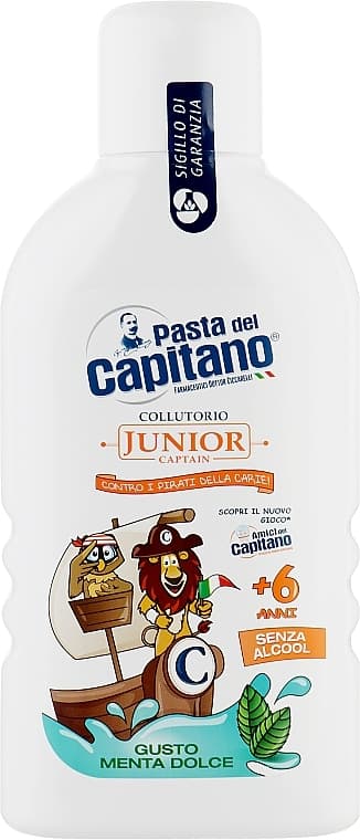 دهانشویه پاستا دل کاپیتانو Pasta del Capitano مدل Junior — تصویر ۴