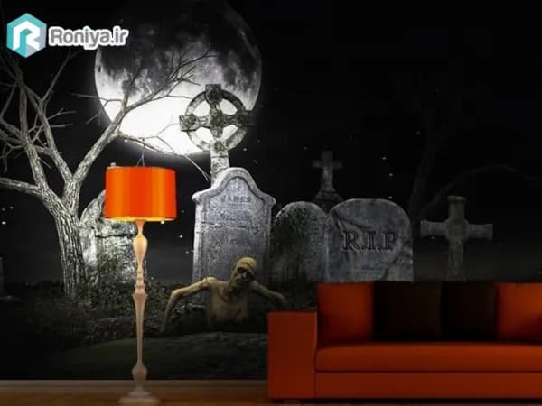پوستر دیواری ترسناک برای اتاق فرار