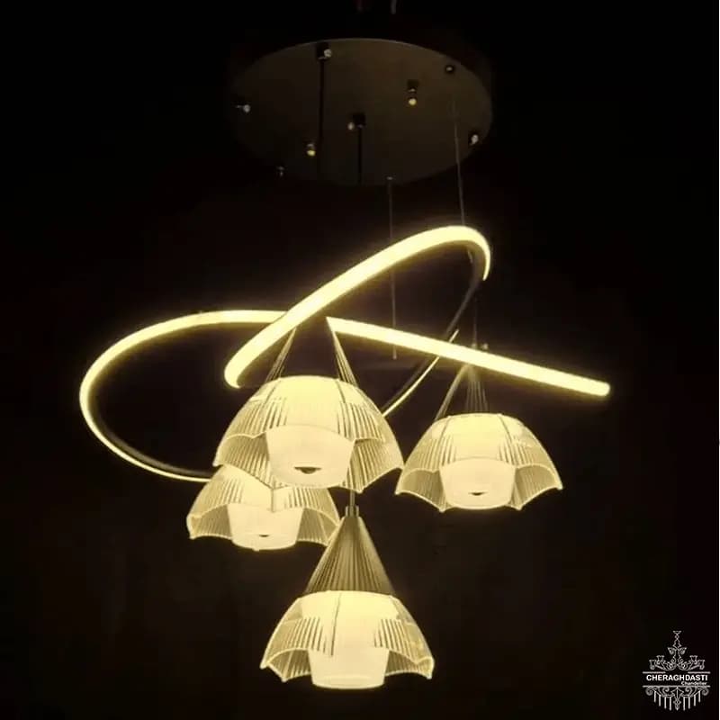 لوستر مدرن وارداتی کد M1057