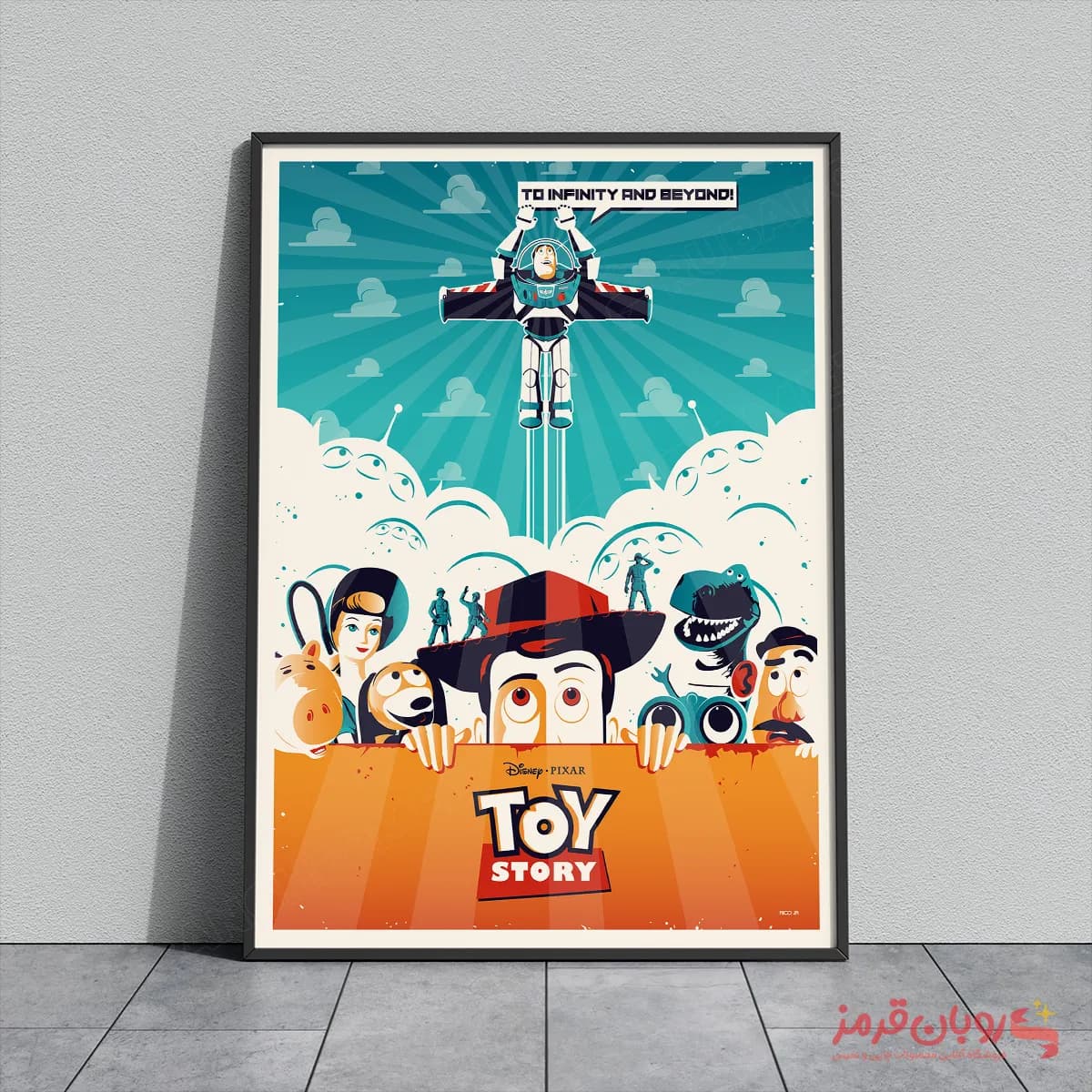 تابلو پوستر فیلم Toy Story – داستان اسباب بازی ها