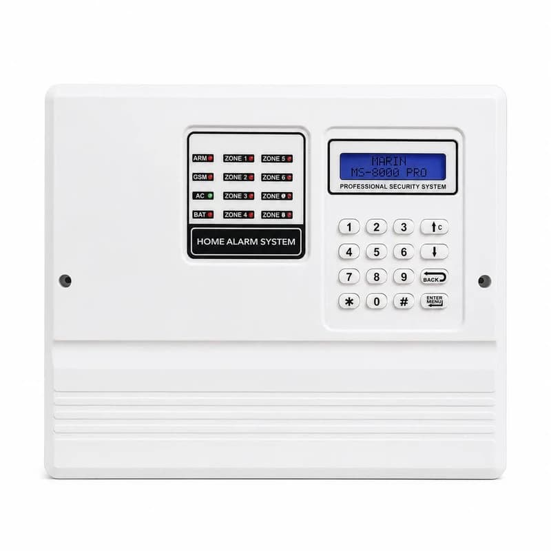 دزدگیر اماکن مارین MS8000 Pro | پنل حرفهای امنیتی — تصویر ۶