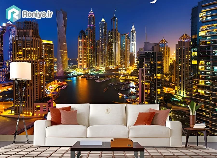 پوستر دیواری دبی طرح مارینا — تصویر ۳