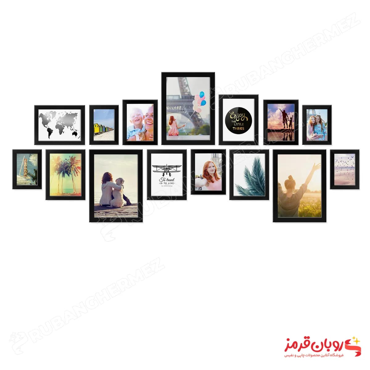 قاب عکس مدرن کد 204 مجموعه 15 عددی — تصویر ۸
