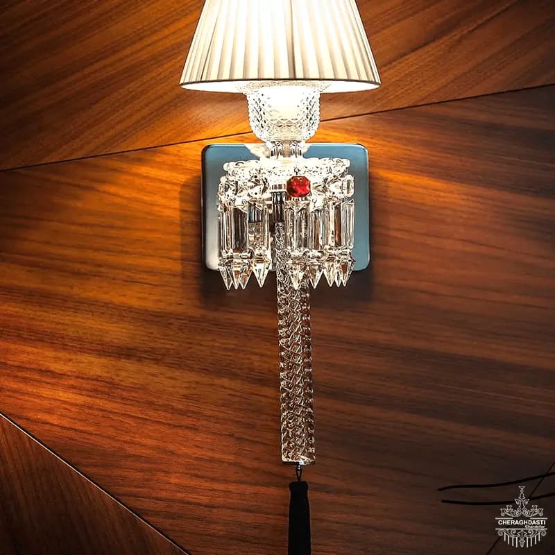لوستر دیوارکوب باکارا کد W1054 — تصویر ۲