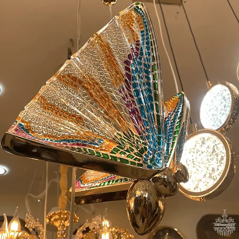 آویز وارداتی پروانه کد M1059 — تصویر ۲