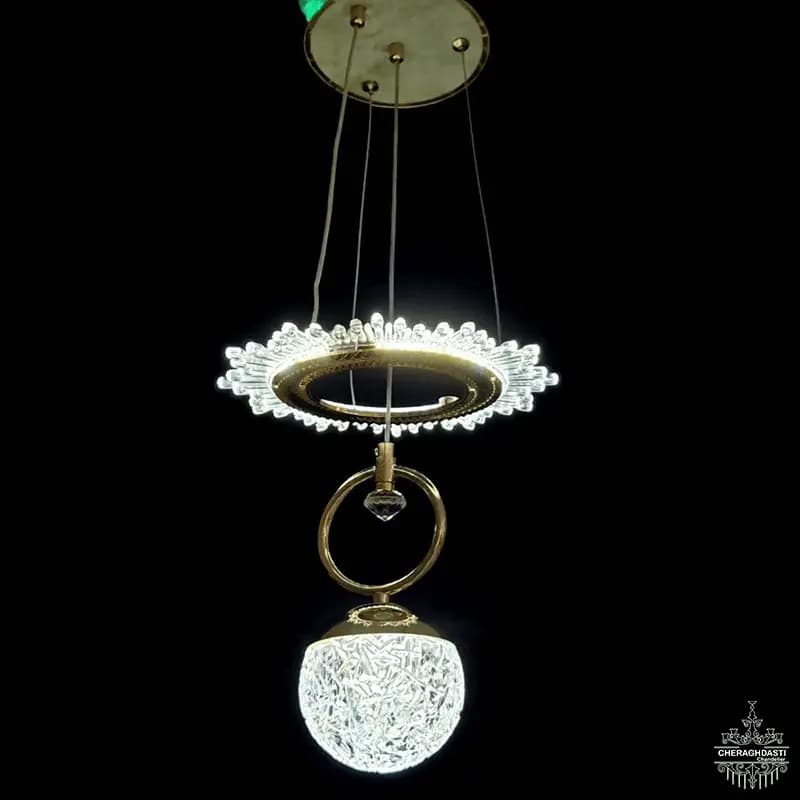 لوستر آویز وارداتی کد M1058 — تصویر ۲