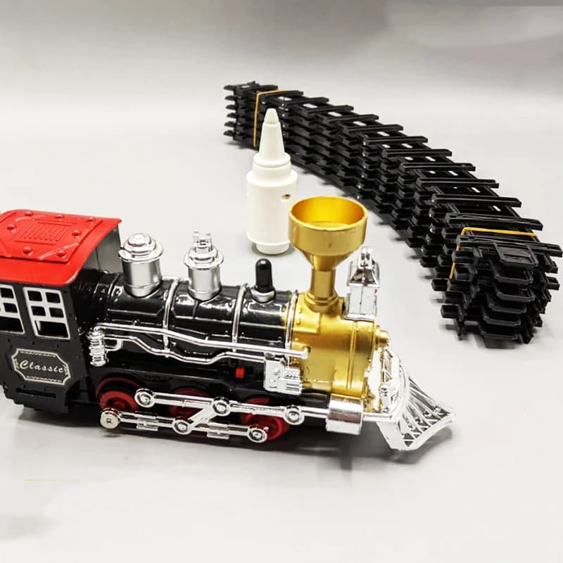 قطار کلاسیک دودزا و موزیکال مدل Classic Train Set — تصویر ۸