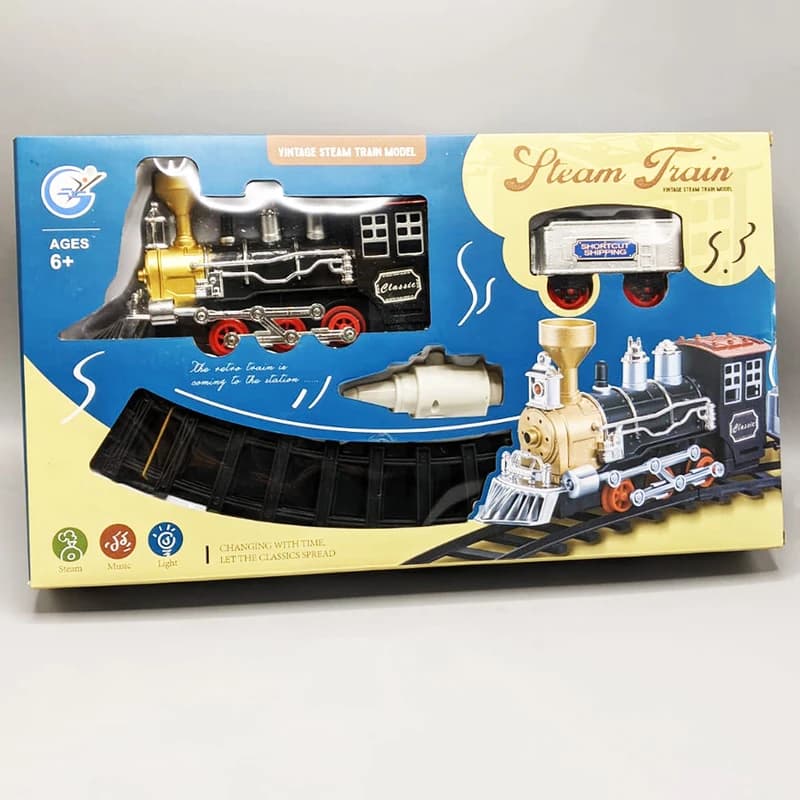 قطار کلاسیک دودزا و موزیکال مدل Classic Train Set — تصویر ۹
