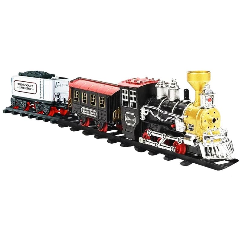 قطار کلاسیک دودزا و موزیکال مدل Classic Train Set