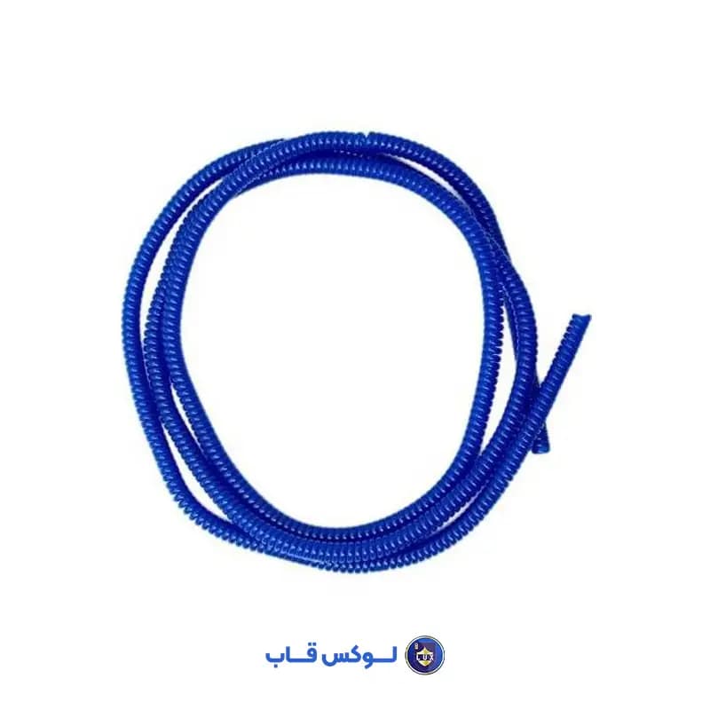 محافظ کابل شارژ مدل فنری رنگ آبی