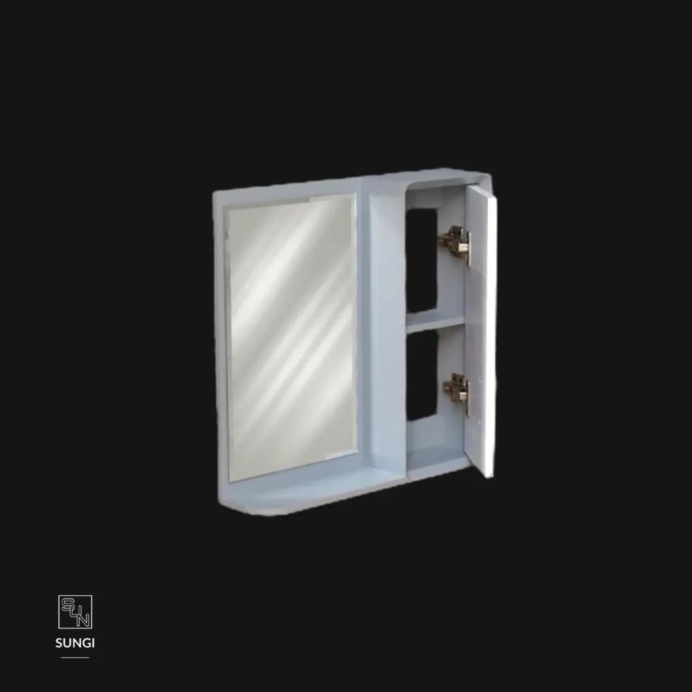 ست کابینت و روشویی بی اس سی مدل پخی طوسی سفید کد 250 — تصویر ۱۰