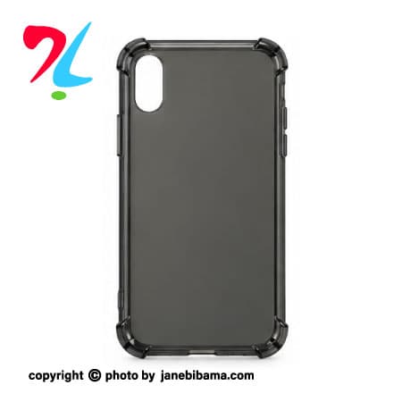 قاب ژله ای شفاف کپسول دار مناسب برای اپل آیفون iPhone XS - مشکی