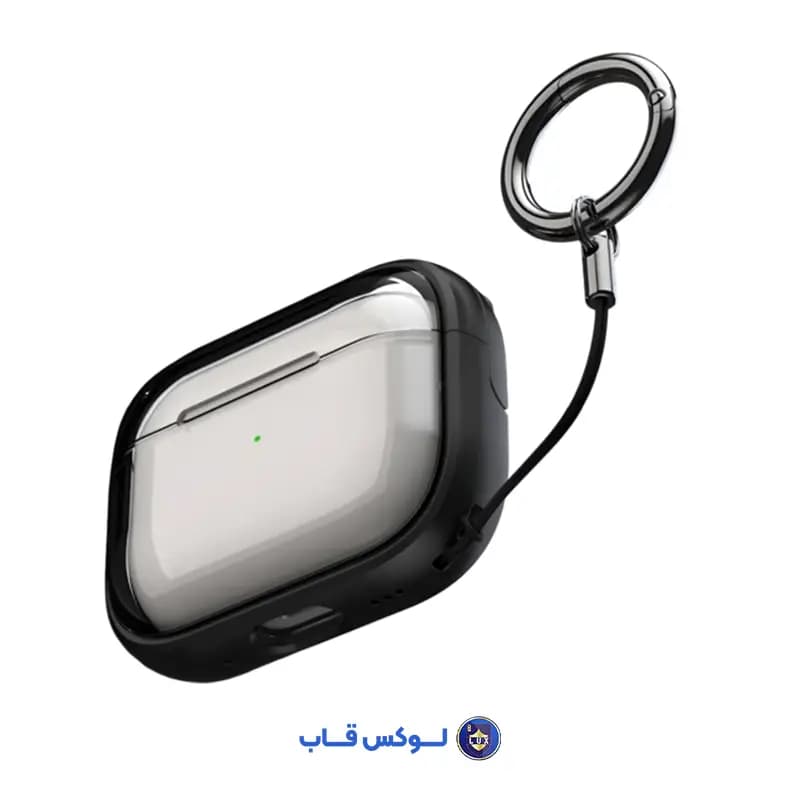 کاور محافظ ایرپاد پرو 2 اپل شفاف قفل دار صورتی StopTime