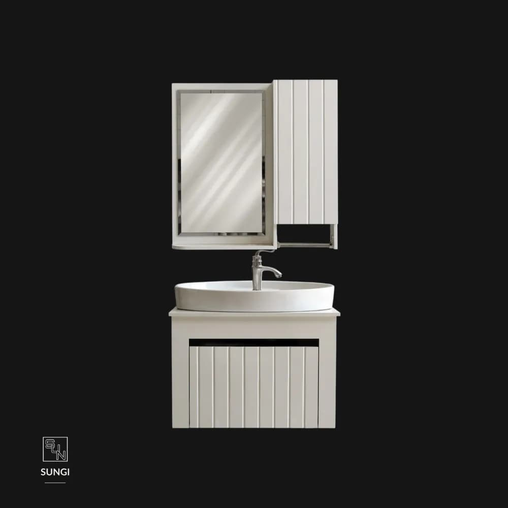 ست کابینت و روشویی بی اس سی مدل مایا کد 235